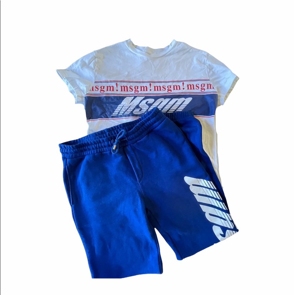 MSGM Kids Sweatsuit Tee and Pants 14years